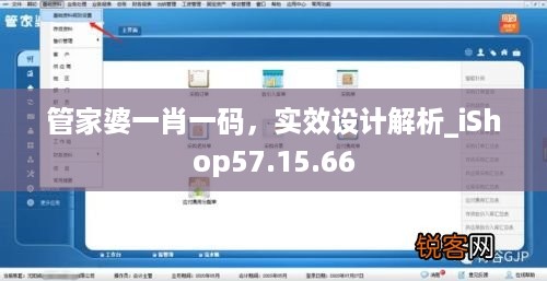 管家婆一肖一码，实效设计解析_iShop57.15.66