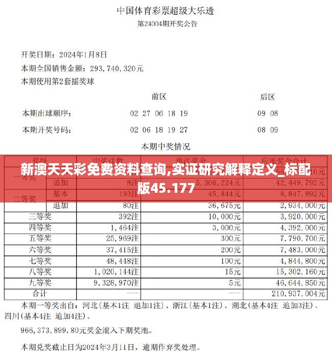 新澳天天彩免费资料查询,实证研究解释定义_标配版45.177