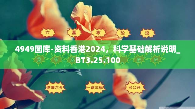 4949图库-资料香港2024，科学基础解析说明_BT3.25.100