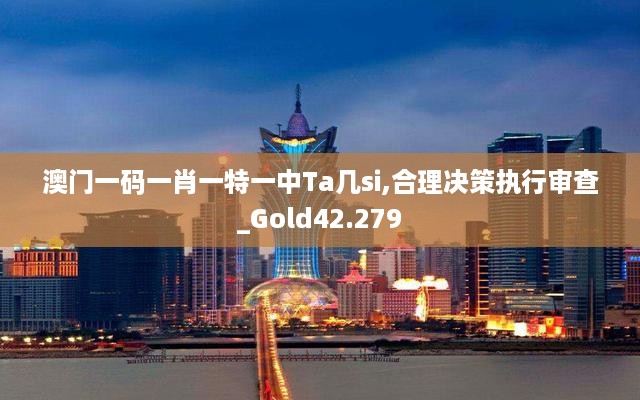 澳门一码一肖一特一中Ta几si,合理决策执行审查_Gold42.279