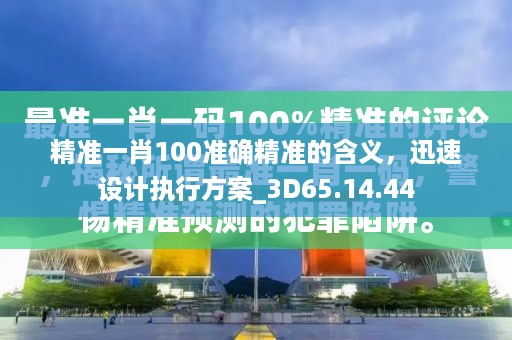 精准一肖100准确精准的含义，迅速设计执行方案_3D65.14.44