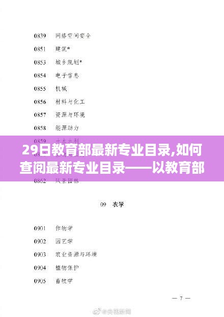 最新教育专业目录指南，如何查阅与理解——面向初学者与进阶用户的指南