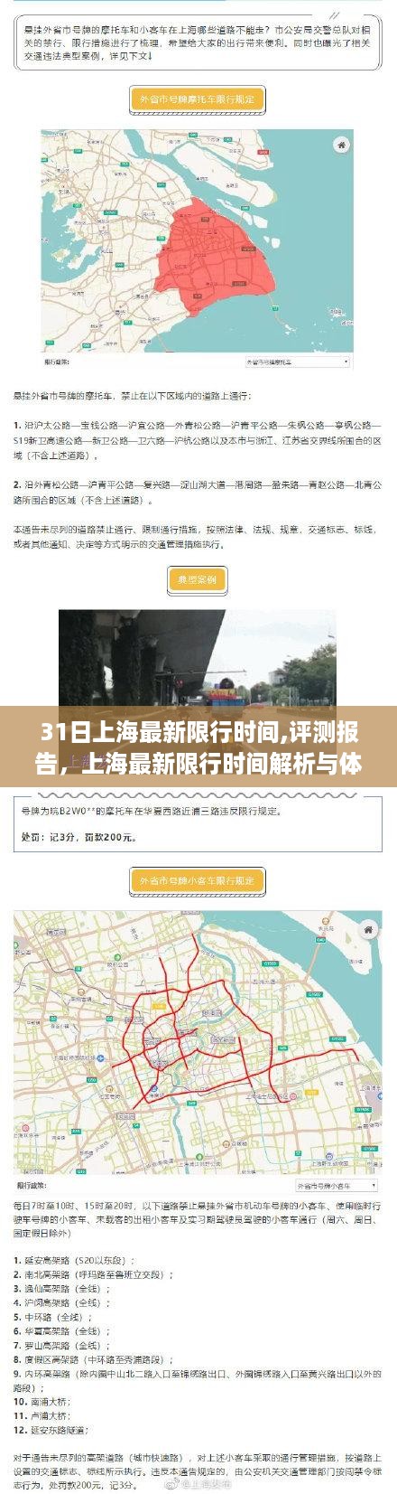 上海最新限行时间详解及体验反馈评测报告