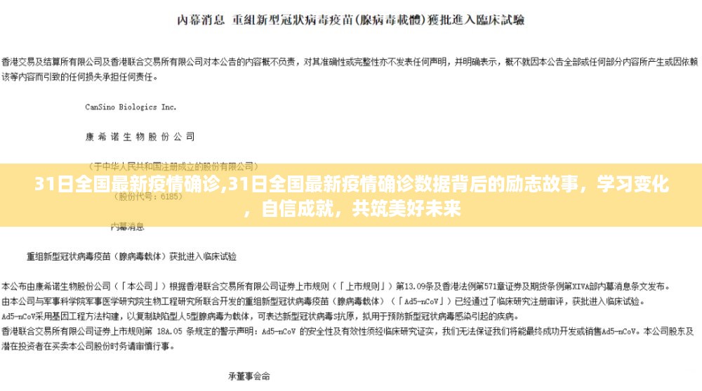 全国最新疫情确诊数据背后的励志故事，共筑美好未来，学习变化与自信成就的力量