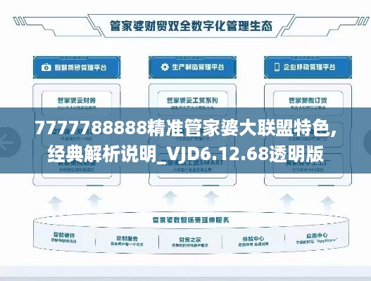 7777788888精准管家婆大联盟特色,经典解析说明_VJD6.12.68透明版