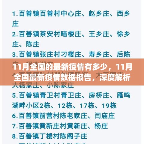 深度解析与案例分析，11月全国最新疫情数据报告及疫情数量统计