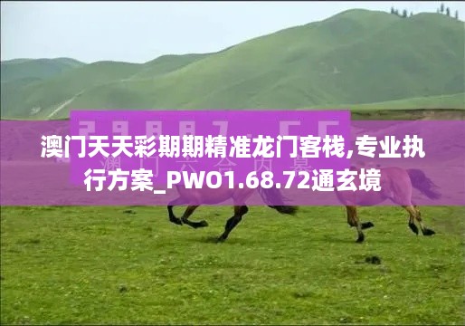 澳门天天彩期期精准龙门客栈,专业执行方案_PWO1.68.72通玄境