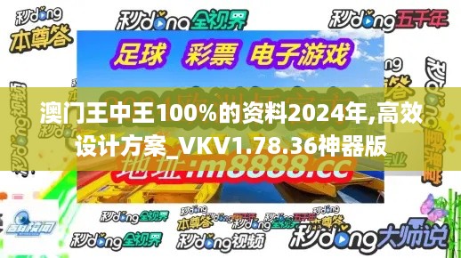 澳门王中王100%的资料2024年,高效设计方案_VKV1.78.36神器版