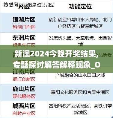 新澳2024今晚开奖结果,专题探讨解答解释现象_ODH6.50.81终极版