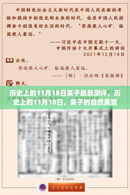 历史上的11月18日，呆子最新测评与自然美景探索之旅，寻找内心的宁静与平和