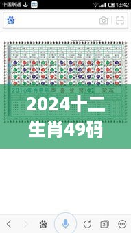 2024十二生肖49码表,学术解答解释落实_EQD7.36.74结合版