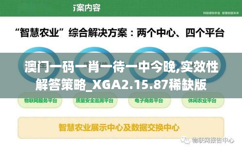 澳门一码一肖一待一中今晚,实效性解答策略_XGA2.15.87稀缺版