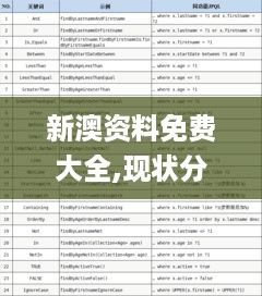 新澳资料免费大全,现状分析解释定义_VUI8.35.91豪华款