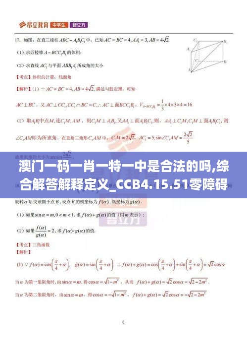 澳门一码一肖一特一中是合法的吗,综合解答解释定义_CCB4.15.51零障碍版