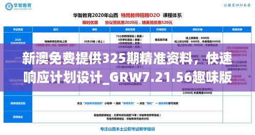 新澳免费提供325期精准资料，快速响应计划设计_GRW7.21.56趣味版