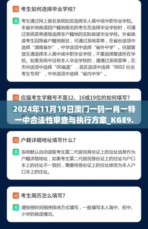 2024年11月19日澳门一码一肖一特一中合法性审查与执行方案_KGE9.34.33目击版