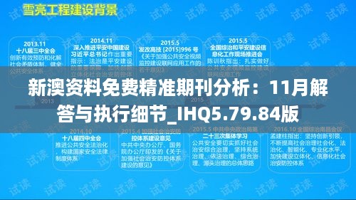 新澳资料免费精准期刊分析：11月解答与执行细节_IHQ5.79.84版