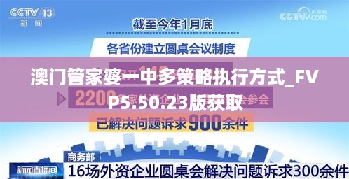 澳门管家婆一中多策略执行方式_FVP5.50.23版获取