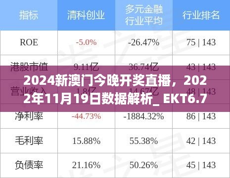 2024新澳门今晚开奖直播，2022年11月19日数据解析_ EKT6.77.54启动版