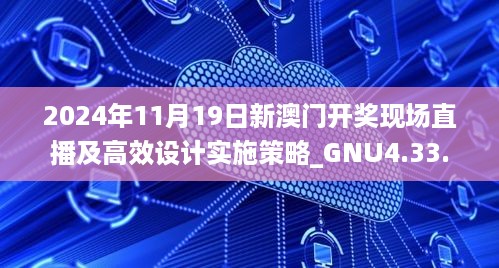 2024年11月19日新澳门开奖现场直播及高效设计实施策略_GNU4.33.89无线版