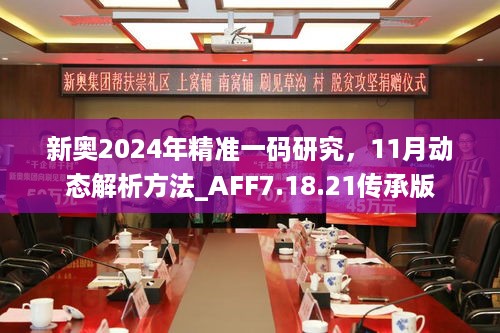 新奥2024年精准一码研究，11月动态解析方法_AFF7.18.21传承版