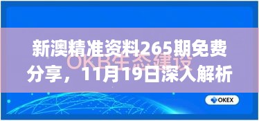 新澳精准资料265期免费分享，11月19日深入解析现象_HLP4.51.66稳定版