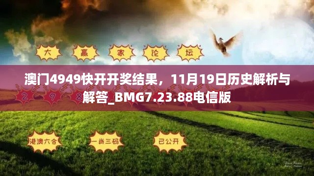 澳门4949快开开奖结果，11月19日历史解析与解答_BMG7.23.88电信版