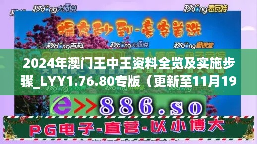 2024年澳门王中王资料全览及实施步骤_LYY1.76.80专版（更新至11月19日）