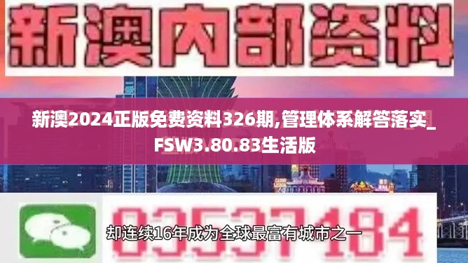 新澳2024正版免费资料326期,管理体系解答落实_FSW3.80.83生活版