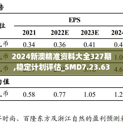 2024新澳精准资料大全327期,稳定计划评估_SMD7.23.63深度版