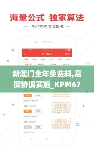 新澳门全年免费料,高度协调实施_KPM67.104传承版