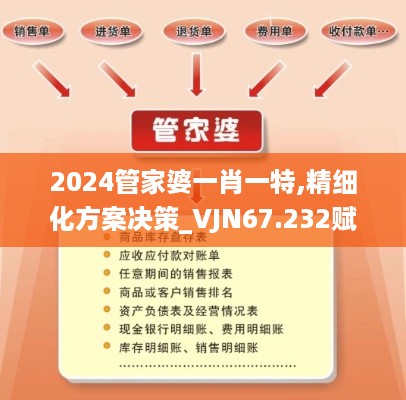 2024管家婆一肖一特,精细化方案决策_VJN67.232赋能版