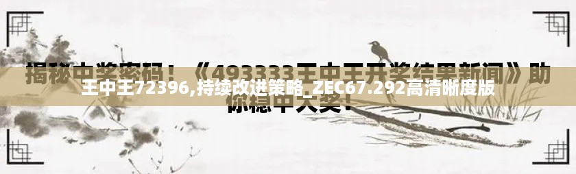 王中王72396,持续改进策略_ZEC67.292高清晰度版