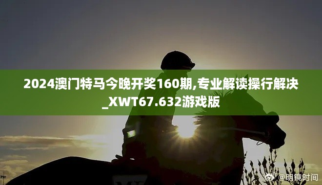 2024澳门特马今晚开奖160期,专业解读操行解决_XWT67.632游戏版