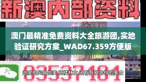 澳门最精准免费资料大全旅游团,实地验证研究方案_WAD67.359方便版