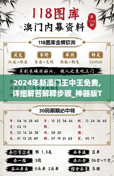 2024年新澳门王中王免费,详细解答解释步骤_神器版TAL7.59