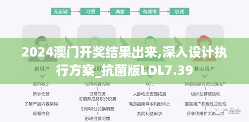 2024澳门开奖结果出来,深入设计执行方案_抗菌版LDL7.39