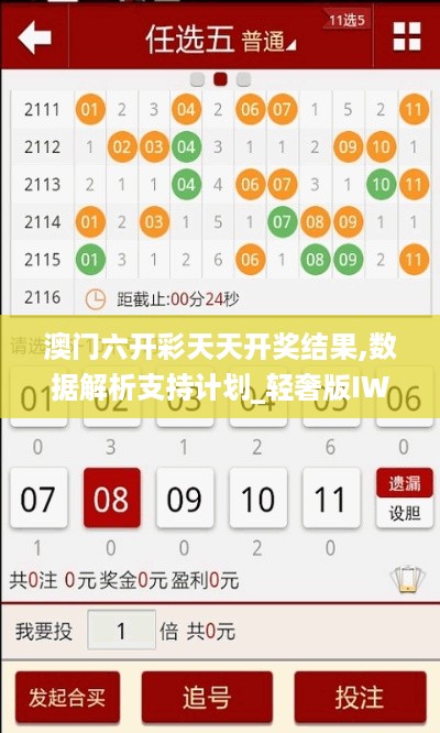 澳门六开彩天天开奖结果,数据解析支持计划_轻奢版IWH6.48