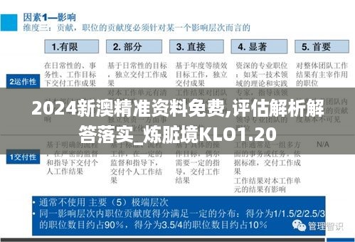 2024新澳精准资料免费,评估解析解答落实_炼脏境KLO1.20