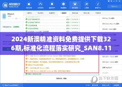 2024新澳精准资料免费提供下载326期,标准化流程落实研究_SAN8.11