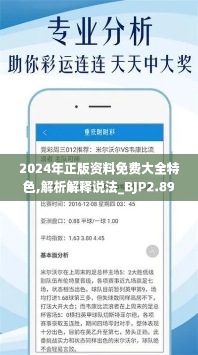 2024年正版资料免费大全特色,解析解释说法_BJP2.89