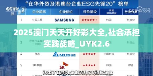 2025澳门天天开好彩大全,社会承担实践战略_UYK2.6