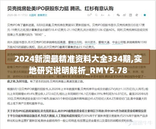 2024新澳最精准资料大全334期,实地研究说明解析_RMY5.78