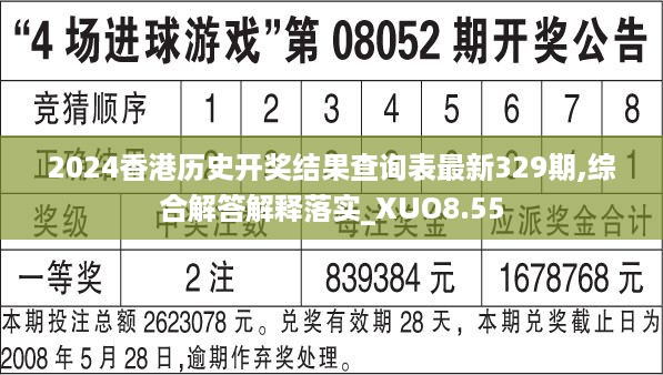 2024香港历史开奖结果查询表最新329期,综合解答解释落实_XUO8.55