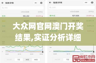 大众网官网澳门开奖结果,实证分析详细枕_EVB2.18