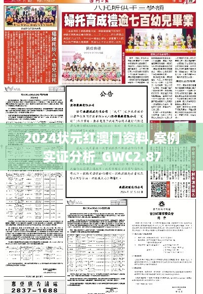 2024状元红澳门资料,案例实证分析_GWC2.87