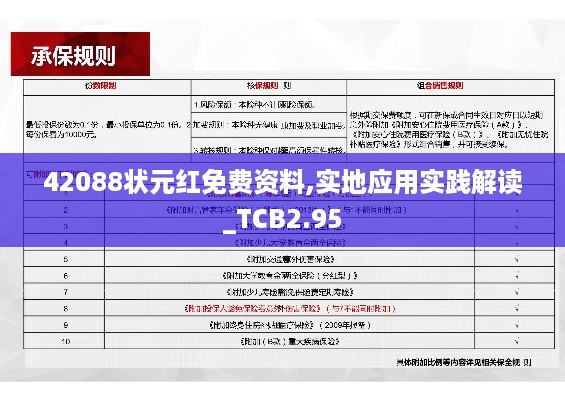 42088状元红免费资料,实地应用实践解读_TCB2.95