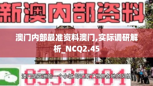 澳门内部最准资料澳门,实际调研解析_NCQ2.45