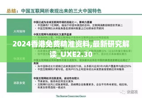 2024香港免费精准资料,最新研究解读_UXE2.30