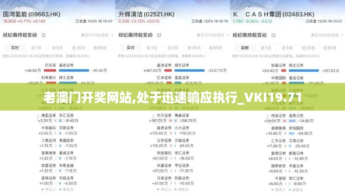 老澳门开奖网站,处于迅速响应执行_VKI19.71